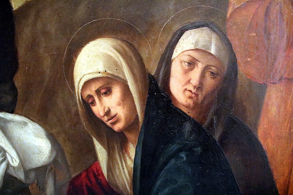 Sepoltura di Cristo - Pinacoteca di Bologna, dettaglio